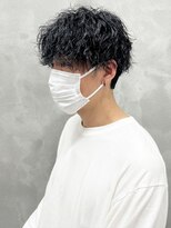 ウクラ バイ レシッド 池袋(uchla by rcid) イメチェン束感ツイストスパイラル黒髪マッシュスパイラルパーマ