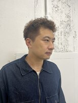 ユイツ&nbsp;メンズ刈り上げショート×ダブルカラー