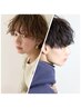 カット+ナチュラルパーマ ￥8000