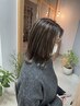 【白髪ぼかし】カット＋ダメージレスハイライトカラー￥17600