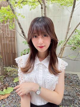 ロンド ストラーダ 心斎橋(Lond strada) マチルダボブ×ピンクベージュ［髪質改善/縮毛矯正］