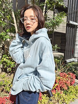 アンジェリカ 大和八木店(ANGELICA) ナチュラル無造作ボブ