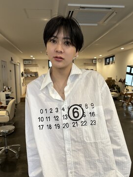 ポール(pole) 前髪長めのナチュラルマッシュ！