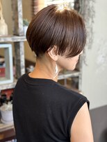 ヘアーメイク アチャ(hair make accha)&nbsp;デザインカラー/レイヤーカット/ウェットヘア/オリーブベージュ