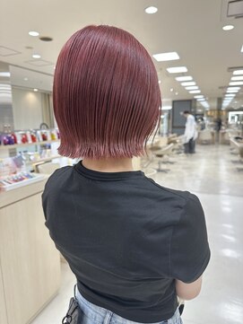 ケンジ 平塚ラスカ店(KENJE) 暖色カラー/ワインレッドカラー/レッドカラー/平塚美容院/平塚駅