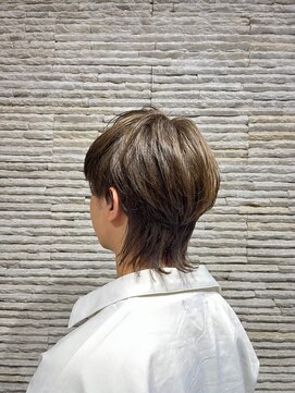 ビスイル 秋葉原店(Vis ill) メンズライクミニウルフショートウルフウルフパーマハイライト