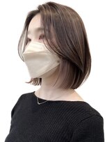 ジル ブラン 福岡(JIL BLAN)&nbsp;ハイライトレイヤーカットショートボブイルミナカラー天神大名