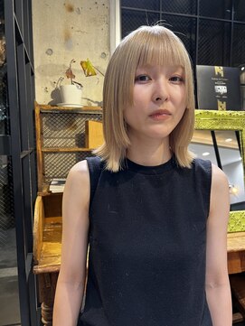 レアワンハナレ センター北美容院(lea/1 HANARE) ステップボブ