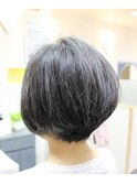 くせ毛ショート