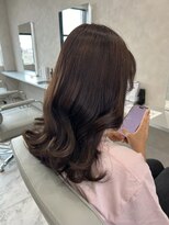 キング(K!ng)&nbsp;縮毛矯正髪質改善ハイライトレイヤーカット楠葉美容室エクステ