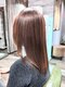アールバディー(R Buddy)の写真/地毛のような自然な仕上がりが叶う◇酸性ストレート×Aujuaトリートメントで、理想のストレートに◎