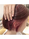 【浦崎】インナーカラーボブ