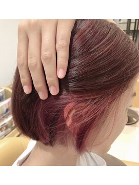 ジュール アヴェダ(Jour AVEDA) 【浦崎】インナーカラーボブ