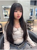 ザクザクレイヤー×内巻きワンカール
