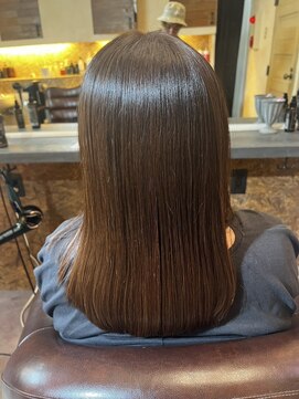 リリアン(Ririan) 【橋本】うる髪フルカラー+自社製品髪質改善トリートメント