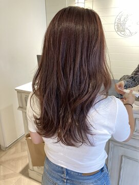 シェノン 赤羽店(CHAINON) 深みのあるレッドブラウンカラーダメージレス赤羽美容室