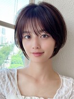 エイミーバイアフロートザガーデン 浦和店(amie by afloat the garden)&nbsp;大人かわいい前髪ありのマッシュショート【浦和】