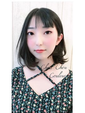 秋カラー☆暗めグレージュオリーブ