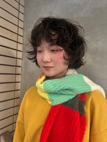 シム 千葉(sim)&nbsp;もじゃボブパーマ　stylist  nana 【千葉駅】