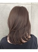 【大和町美容室】イルミナ透明感ベージュブラウン＆オージュア