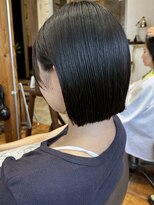 ルチア ヘア フィル 天王寺店(Lucia hair fill)&nbsp;ぱつっとボブ/耳かけスタイル/天王寺/髪質改善