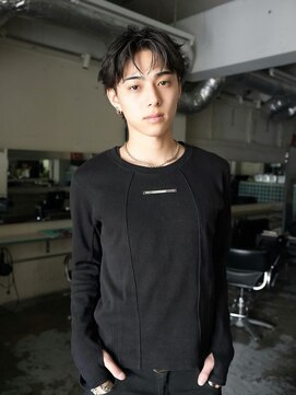 ノラ シブヤ(NORA) 刈り上げないアクティブショートフェザーパーマニュアンスパーマ