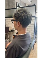 アルフレッド 瑞穂店(alfRed)&nbsp;魅せる立体感ハイライトスパイラルパーマ/瑞穂区/メンズ/男性