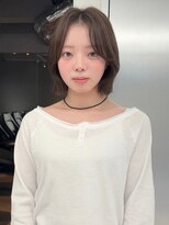 ヴィヴィー 福岡天神店(VIVIE)&nbsp;前髪なしで大人韓国ボブヘア♪
