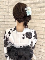 ハウス(HAUS.)&nbsp;サイドくらげヘア×浴衣着付け★