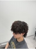 シャドウパーマ(宮崎/メンズ/宮崎美容室/メンズパーマ)
