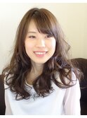 ふわふわパーマで愛され女子♪