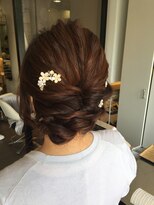 インデックスヘアー 錦糸町店(in'dex hair)&nbsp;ゆるふわ低めシニョン[錦糸町/錦糸町駅/錦糸町駅北口/髪質改善］