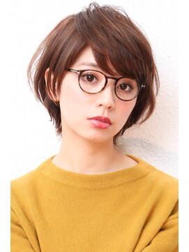 モニカ 西宮北口(Monica) 大人かわいいグレージュ小顔ナチュラルショートボブ