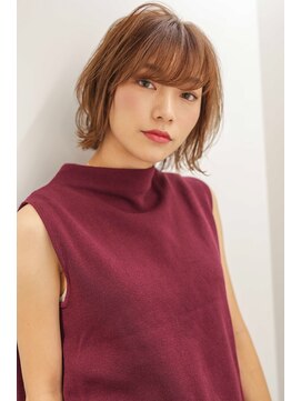 エアー 横浜(AIR) 【長谷川】大人カジュアルボブ 外ハネ