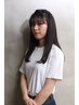 【前髪のクセ】前髪のみストレート＋カット￥10500
