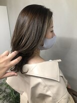 ジーナ 梅田(Zina)&nbsp;女性の【前髪 /ココアブラウン/大人かわいい/フリンジウェーブ】