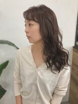 アリウス(ALIUS by posh) 【ALIUS 池袋 小川】ロング×シアーカラーラベンダーグレージュ