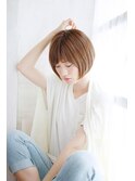 ハイトーンの美シルエットショート