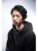 オールバックパーマ  <理容室> <吉祥寺> <バーバー>