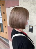 シルキーベージュ/ミルクティーアッシュ/髪質改善20代30代上新庄