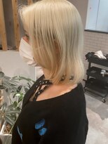 アイリー 名古屋(A/LEE) ブロンドヘア×ブリーチカラー