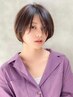 【艶ストレート】natural縮毛矯正+小顔似合わせカット ￥8900