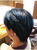 ２０２５年　春色ヘア☆ブルーアッシュ