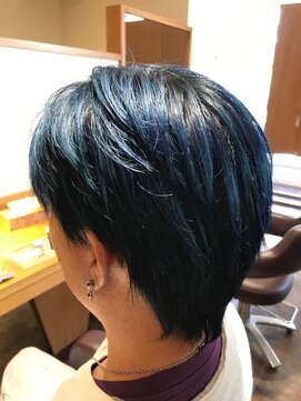 ガーナ(GANA) 2025年 夏色ヘアスタイル☆ブルーアッシュ