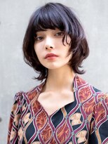 ラフィス ヘアー エルア 武庫之荘店(La fith hair elua)  【La fith】マッシュレイヤー×パープルアッシュ