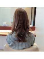マーリャヘアー(mallia hair) セミロングベージュカラー