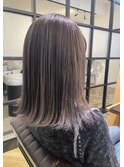 髪質改善シルバーラベンダー