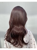 ジーナ 渋谷駅前(Zina)&nbsp;shion ブリーチなしで作るチョコレートピンク