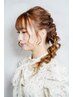 ヘアセット＋フルメイクアップ ￥6500