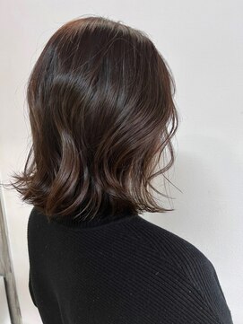 ナナナ パレナ 宝塚店(nanana parena) うる艶ブラウン・くびれ・ミディアム・カール